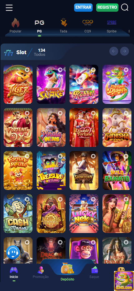 Prêmios Jogos 0345.com